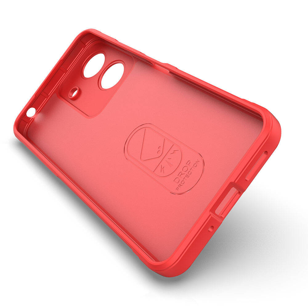 Xiaomi Redmi 13C Kılıf Esnek TPU Oyuklu Arka Yüzey Tasarımlı Zore Etnik Silikon Kapak Koyu Yeşil