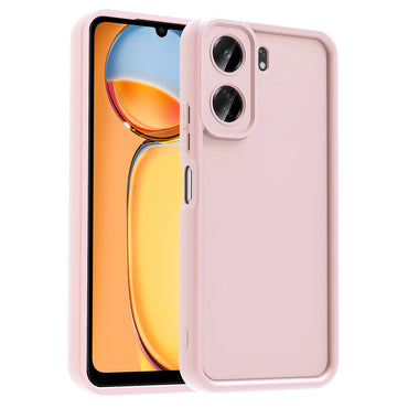 Xiaomi Redmi 13C Kılıf Kamera Korumalı Zore Ananas Kapak Siyah