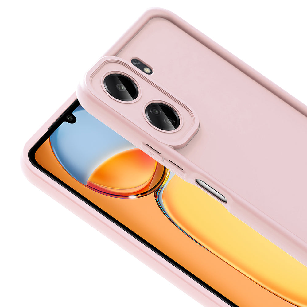 Xiaomi Redmi 13C Kılıf Kamera Korumalı Zore Ananas Kapak Siyah