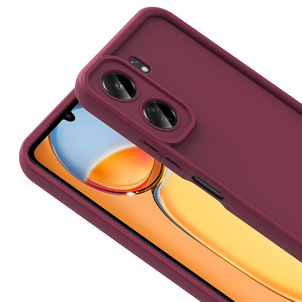Xiaomi Redmi 13C Kılıf Kamera Korumalı Zore Ananas Kapak Siyah