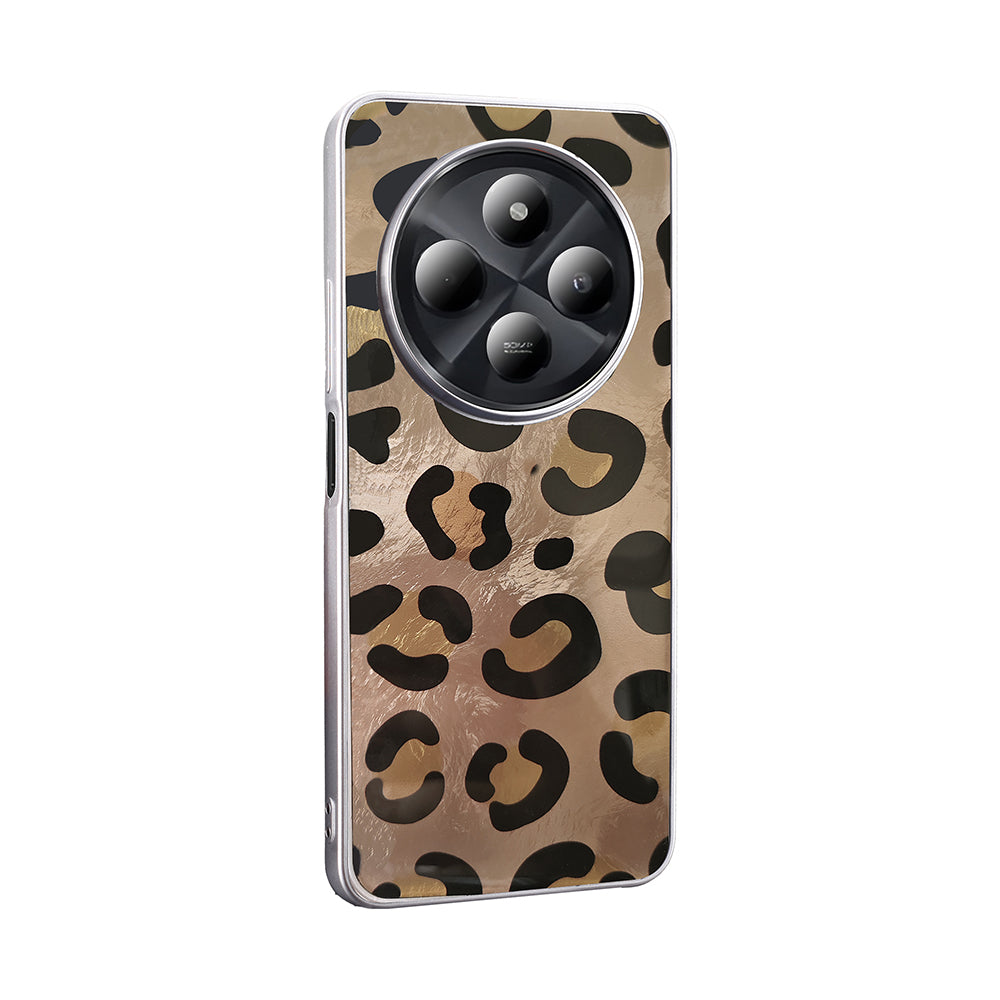 Xiaomi Redmi 14C 4G Case Patterned Zore Mep Cover Gray Leopard