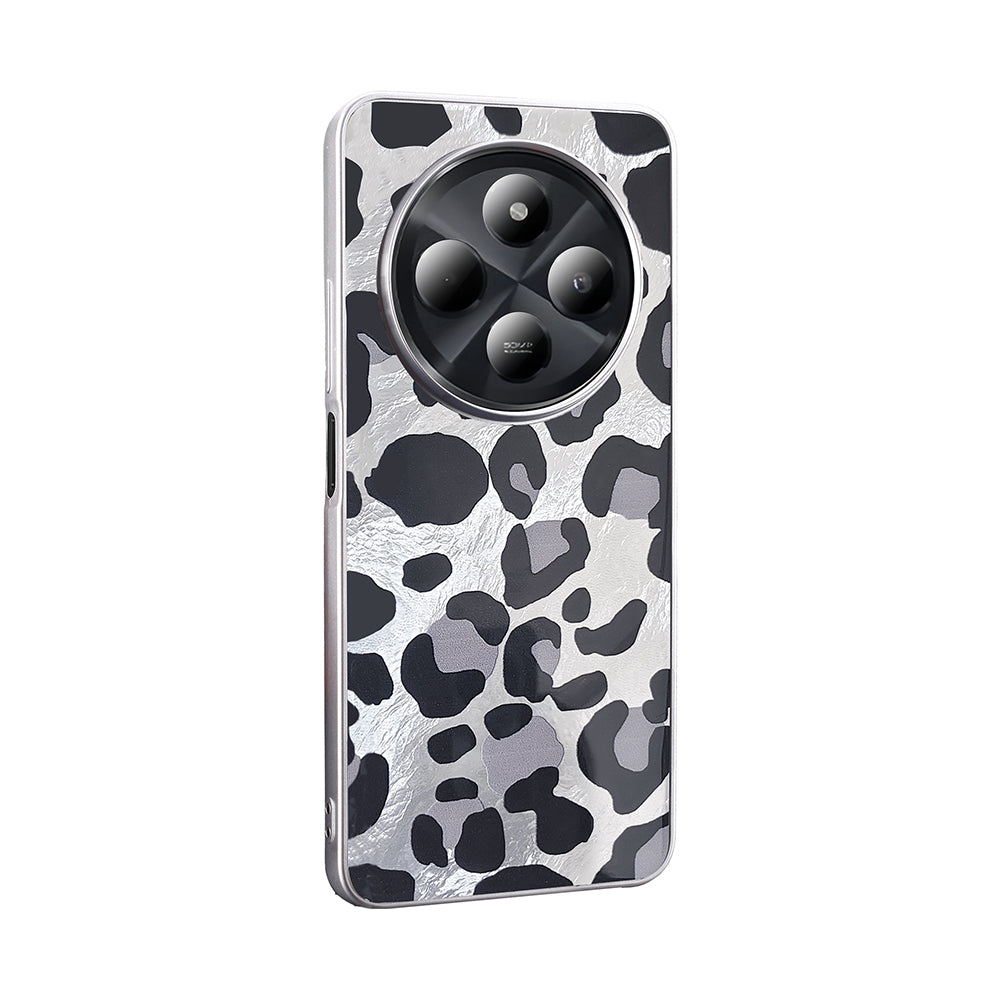 Xiaomi Redmi 14C 4G Case Patterned Zore Mep Cover Gray Leopard