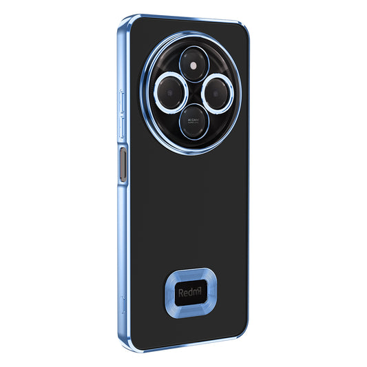 Xiaomi Redmi 14C 4G Case Camera Protection Logo Showing Zore Omega Cover Blue 