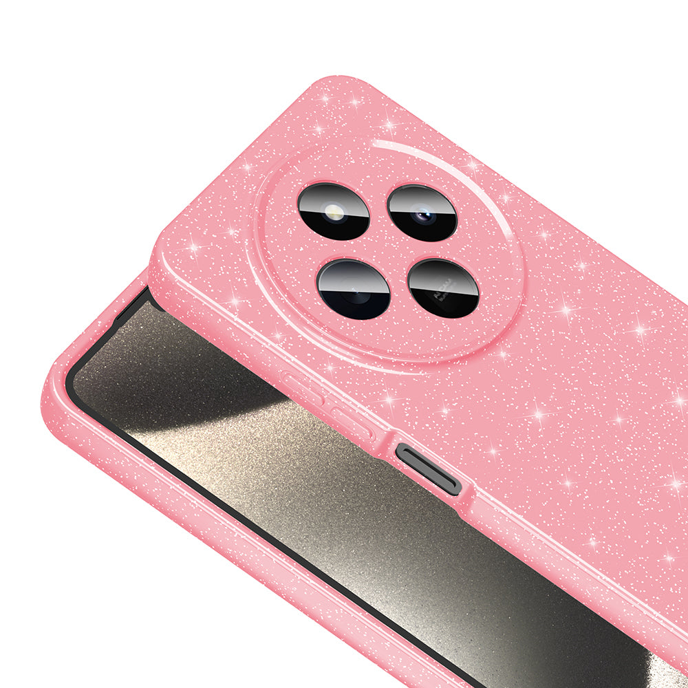 Xiaomi Redmi 14C 4G Case Camera Protection Glitter Luxury Zore Cotton Cover Lilac 