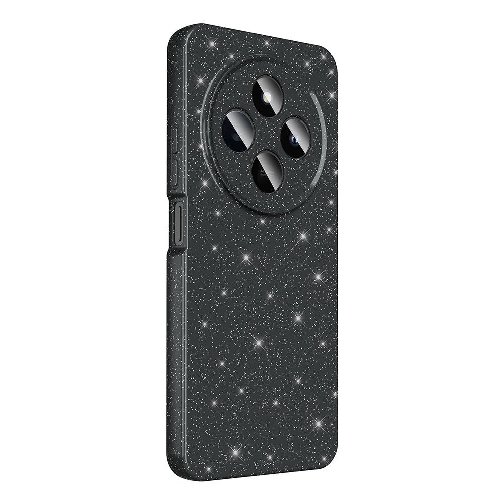 Xiaomi Redmi 14C 4G Case Camera Protection Glitter Luxury Zore Cotton Cover Lilac 