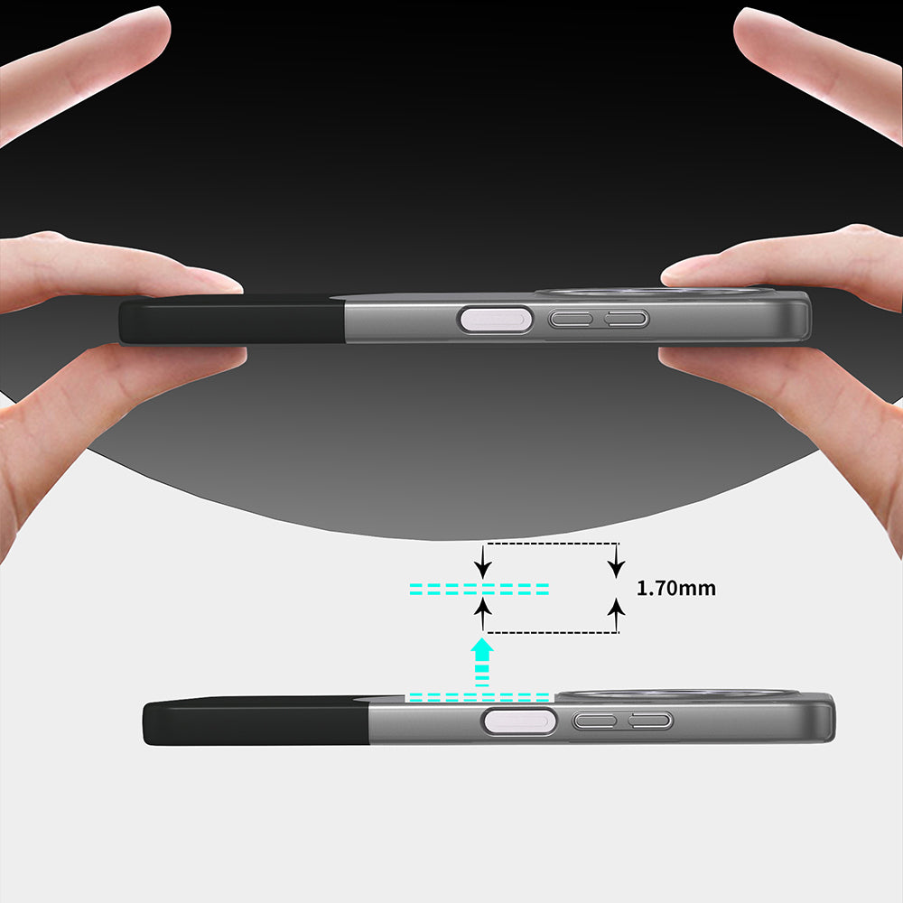 Xiaomi Redmi 14C 4G Kılıf Mıknatıslı Zore Duble Kapak Siyah