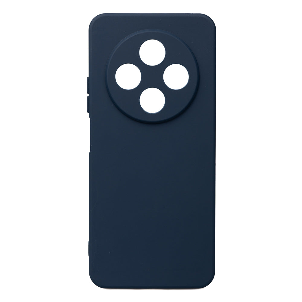 Xiaomi Redmi 14C 4G Case Zore Piping Silicone Navy Blue