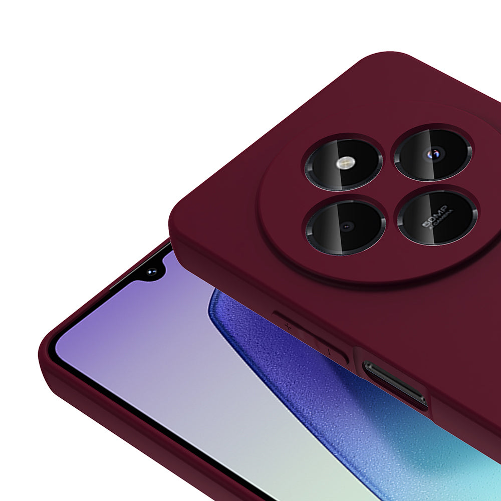 Xiaomi Redmi 14C 4G Kılıf Zore Mara Lansman Kapak Koyu Mor