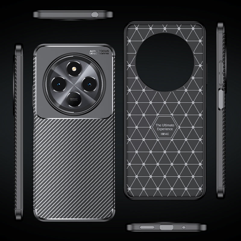 Xiaomi Redmi 14C 4G Kılıf Zore Negro Silikon Kapak Siyah