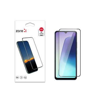 Xiaomi Redmi 14C 4G Zore Edge Shatter Resistant Glass Screen Protector Black