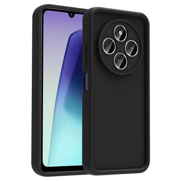 Xiaomi Redmi 14C Kılıf Kamera Korumalı Zore Ananas Kapak Mürdüm