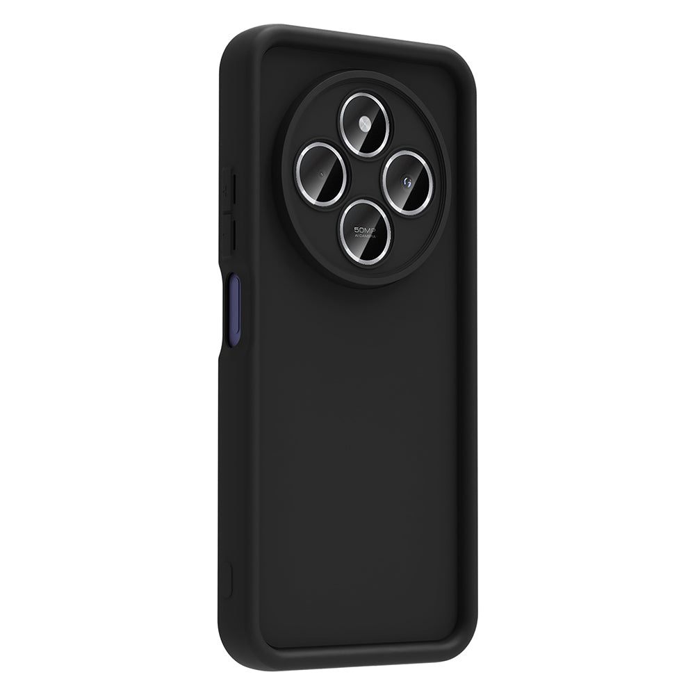 Xiaomi Redmi 14C Case Camera Protection Zore Pineapple Cover Plum