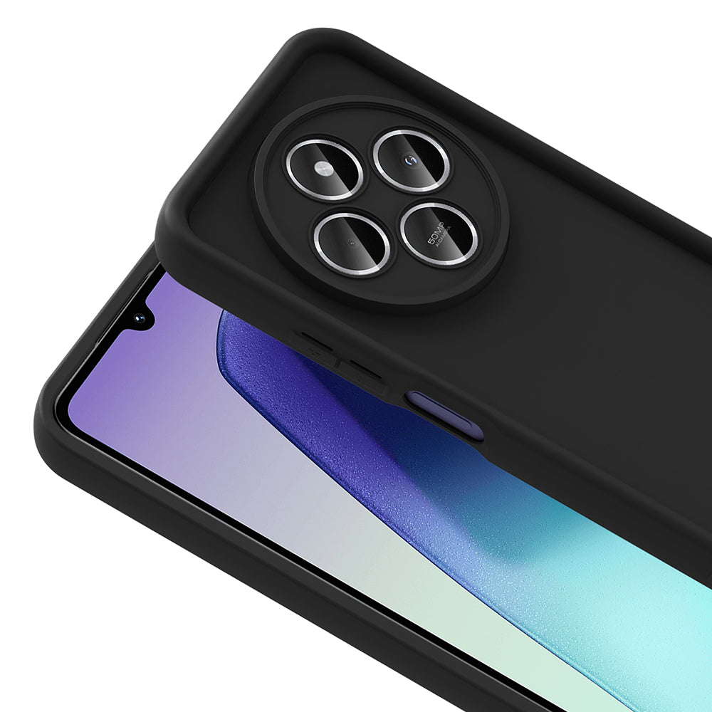 Xiaomi Redmi 14C Case Camera Protection Zore Pineapple Cover Plum