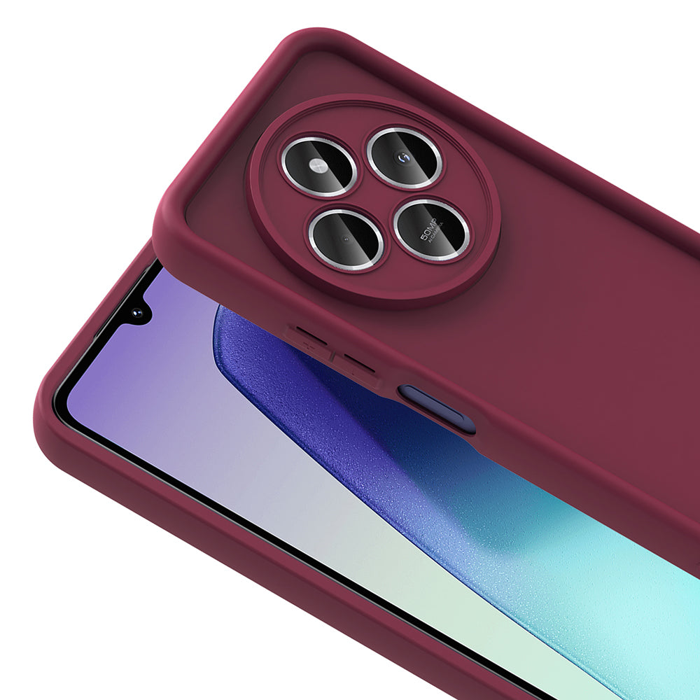 Xiaomi Redmi 14C Kılıf Kamera Korumalı Zore Ananas Kapak Koyu Yeşil