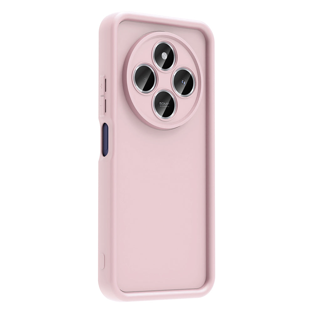 Xiaomi Redmi 14C Kılıf Kamera Korumalı Zore Ananas Kapak Pembe