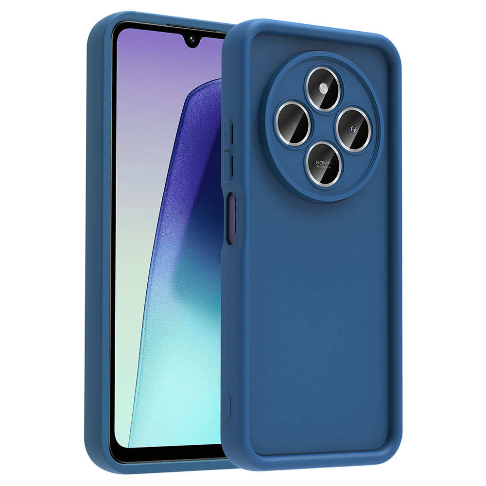 Xiaomi Redmi 14C Kılıf Kamera Korumalı Zore Ananas Kapak Koyu Yeşil