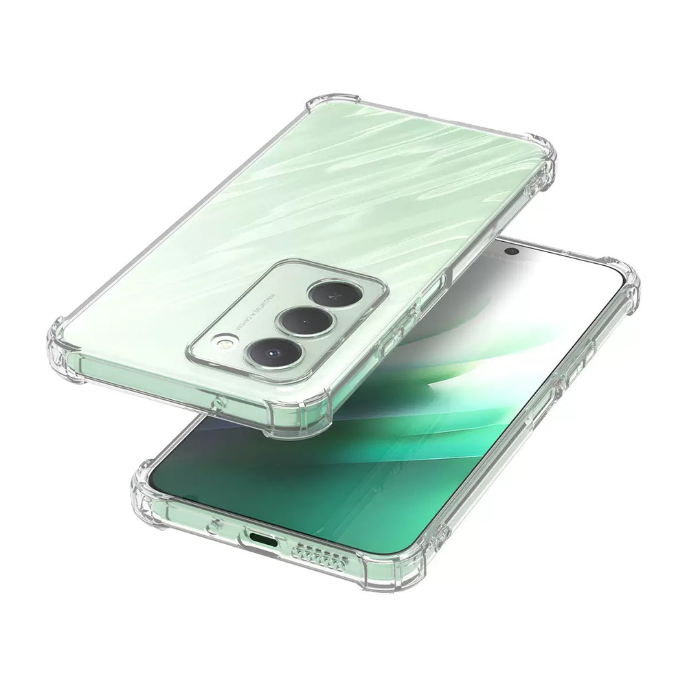 Xiaomi Redmi 15 Kılıf Zore 2mm Anti Shock Silikon Şeffaf