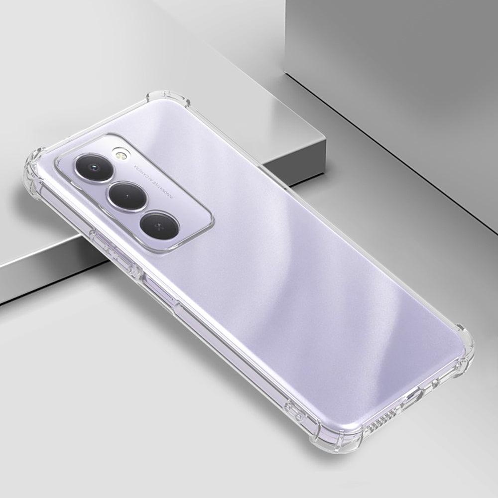 Xiaomi Redmi 15 Kılıf Zore 2mm Anti Shock Silikon Şeffaf