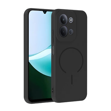 Xiaomi Redmi 15C Kılıf M-safe Şarj Özellikli Zore Meta Kapak