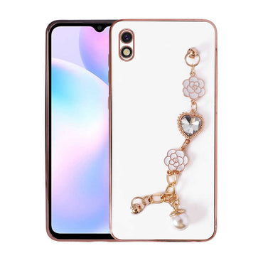 Xiaomi Redmi 9A Kılıf El Tutamaçlı Kamera Korumalı Zore Taka Silikon Kapak