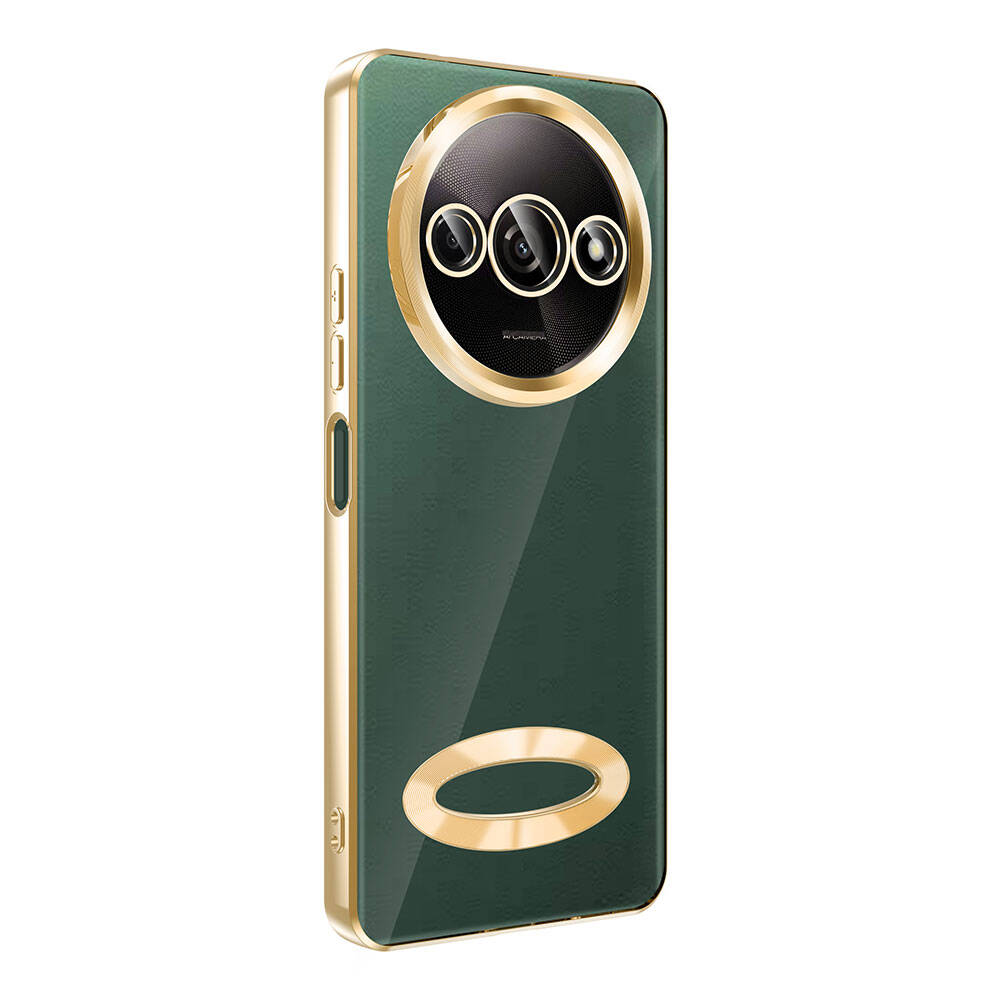 Xiaomi Redmi A3 4G 2024 Case Camera Protection Logo Showing Zore Omega Cover Sierra Blue 