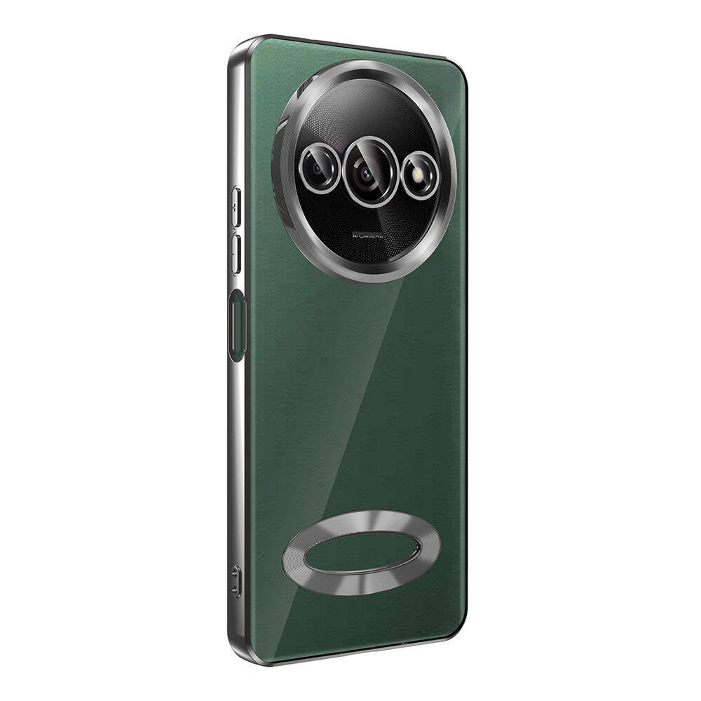 Xiaomi Redmi A3 4G 2024 Case Camera Protection Logo Showing Zore Omega Cover Sierra Blue 