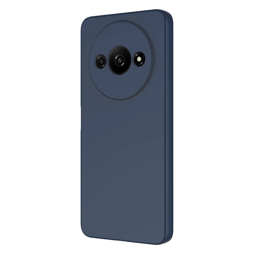 Xiaomi Redmi A3 4G 2024 Case Zore Mara Launch Cover Navy Blue