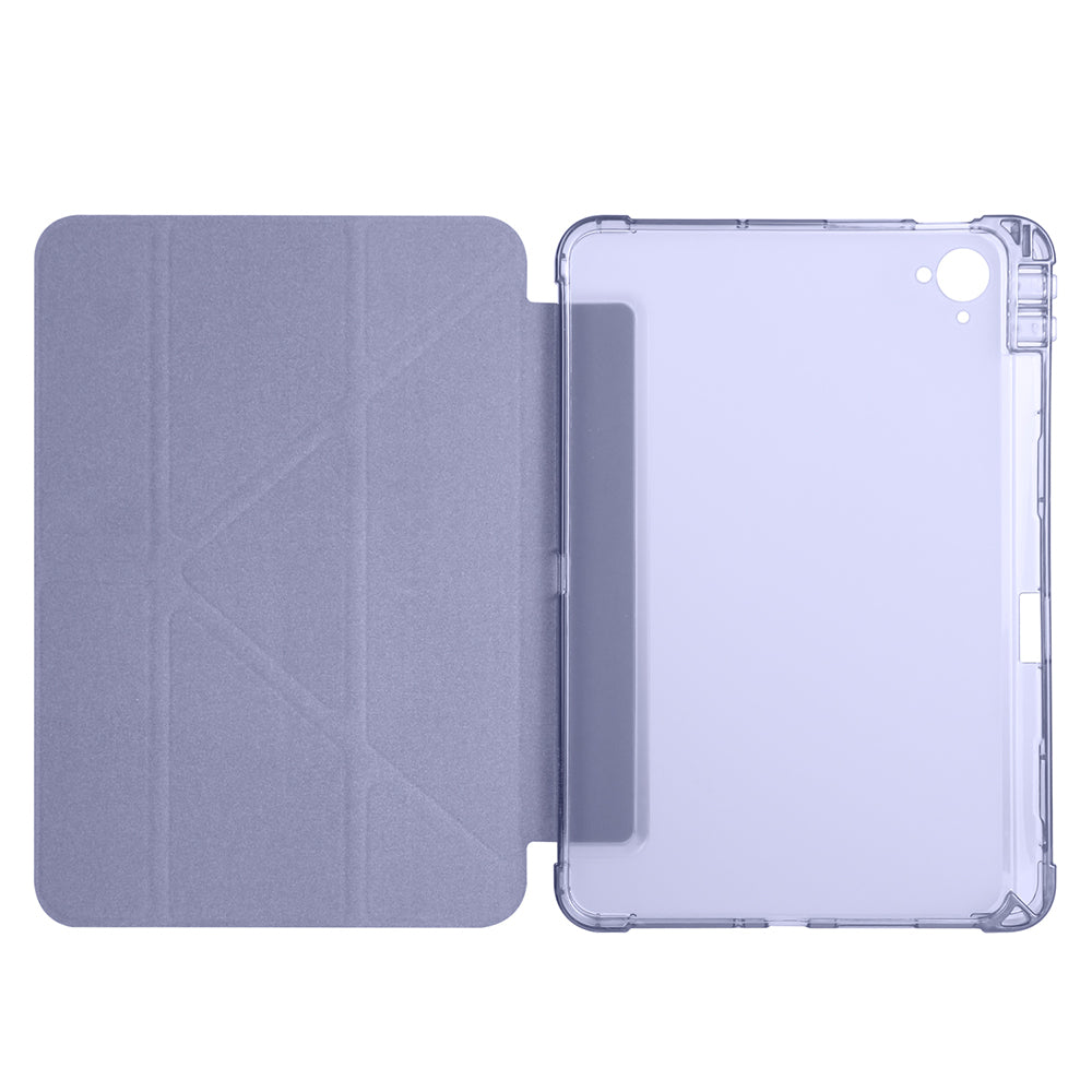 Xiaomi Redmi K Pad Kılıf Zore Tri Folding Kalem Bölmeli Standlı Kılıf Koyu Yeşil