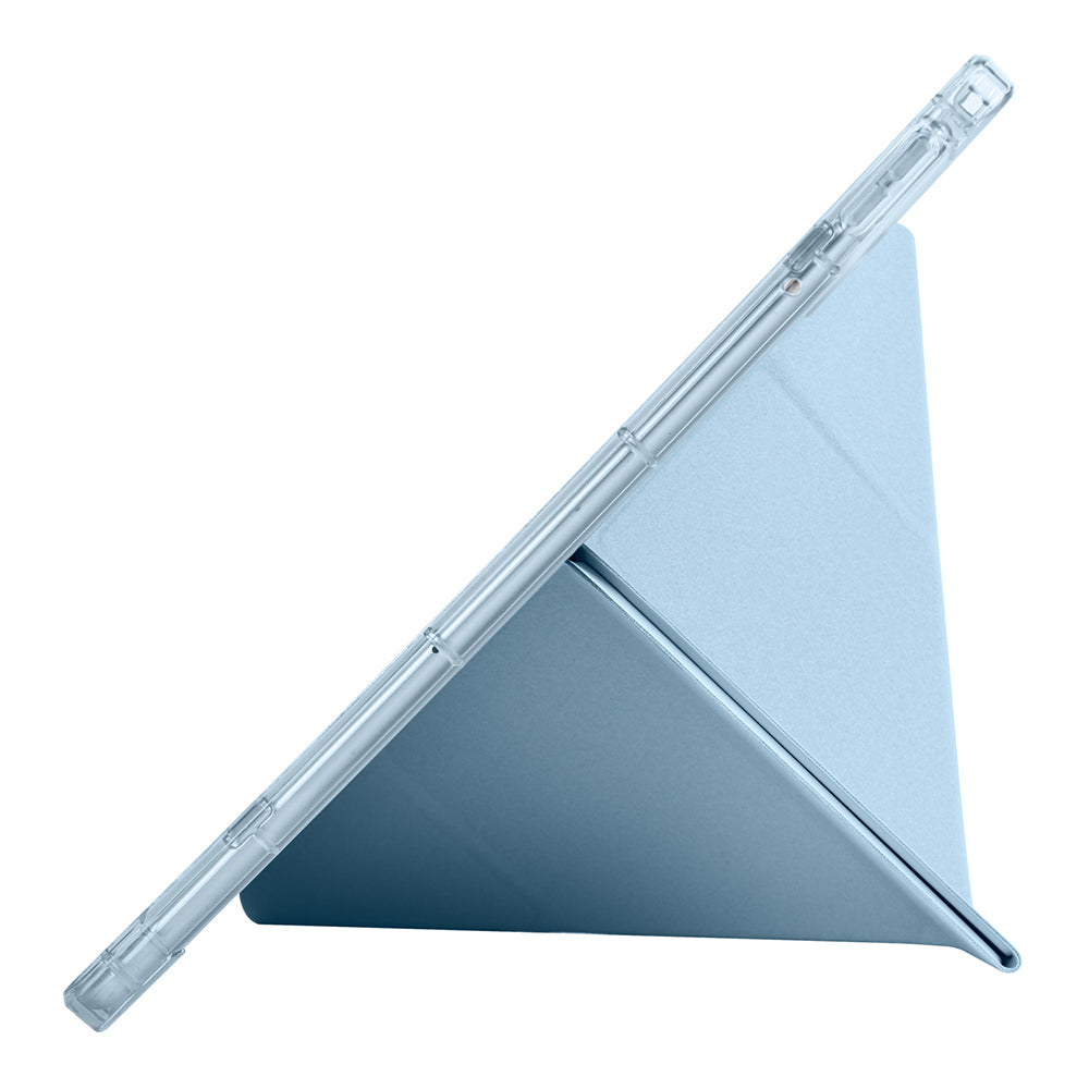 Xiaomi Redmi K Pad Kılıf Zore Tri Folding Kalem Bölmeli Standlı Kılıf Rose Gold