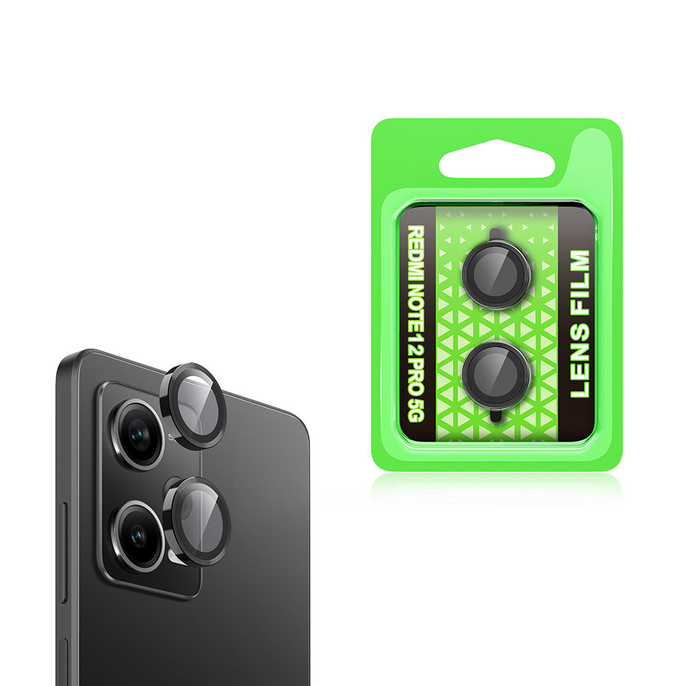 Xiaomi Redmi Note 12 Pro 5G Zore CL-07 Camera Lens Protector Black