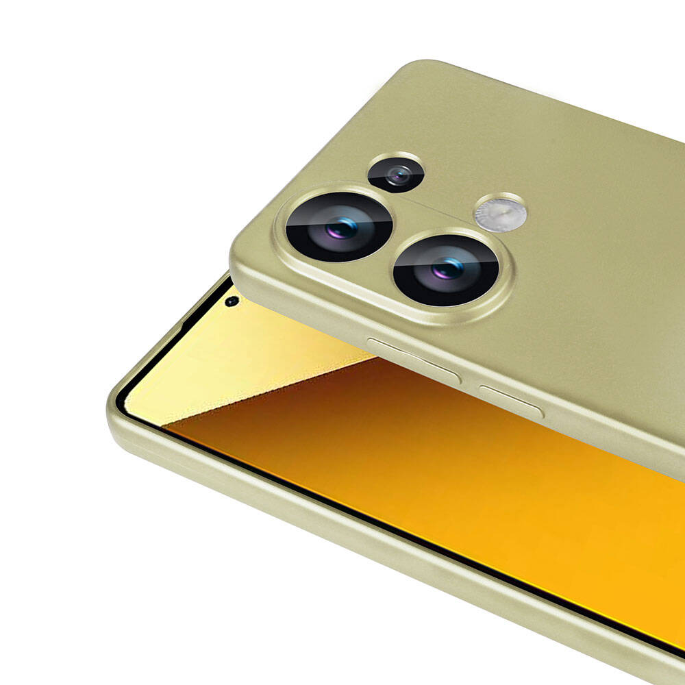 Xiaomi Redmi Note 13 4G Kılıf Zore Premier Silikon Kapak Siyah