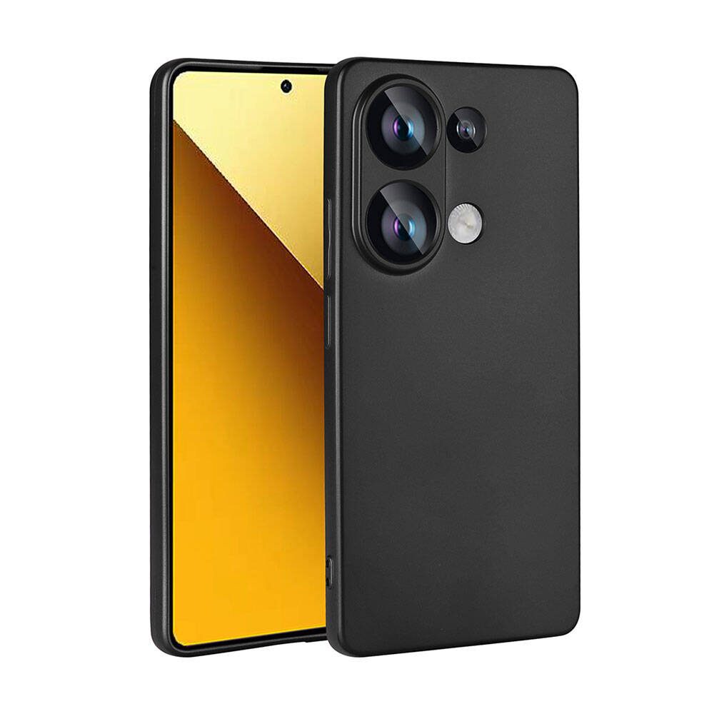 Xiaomi Redmi Note 13 4G Kılıf Zore Premier Silikon Kapak Mürdüm