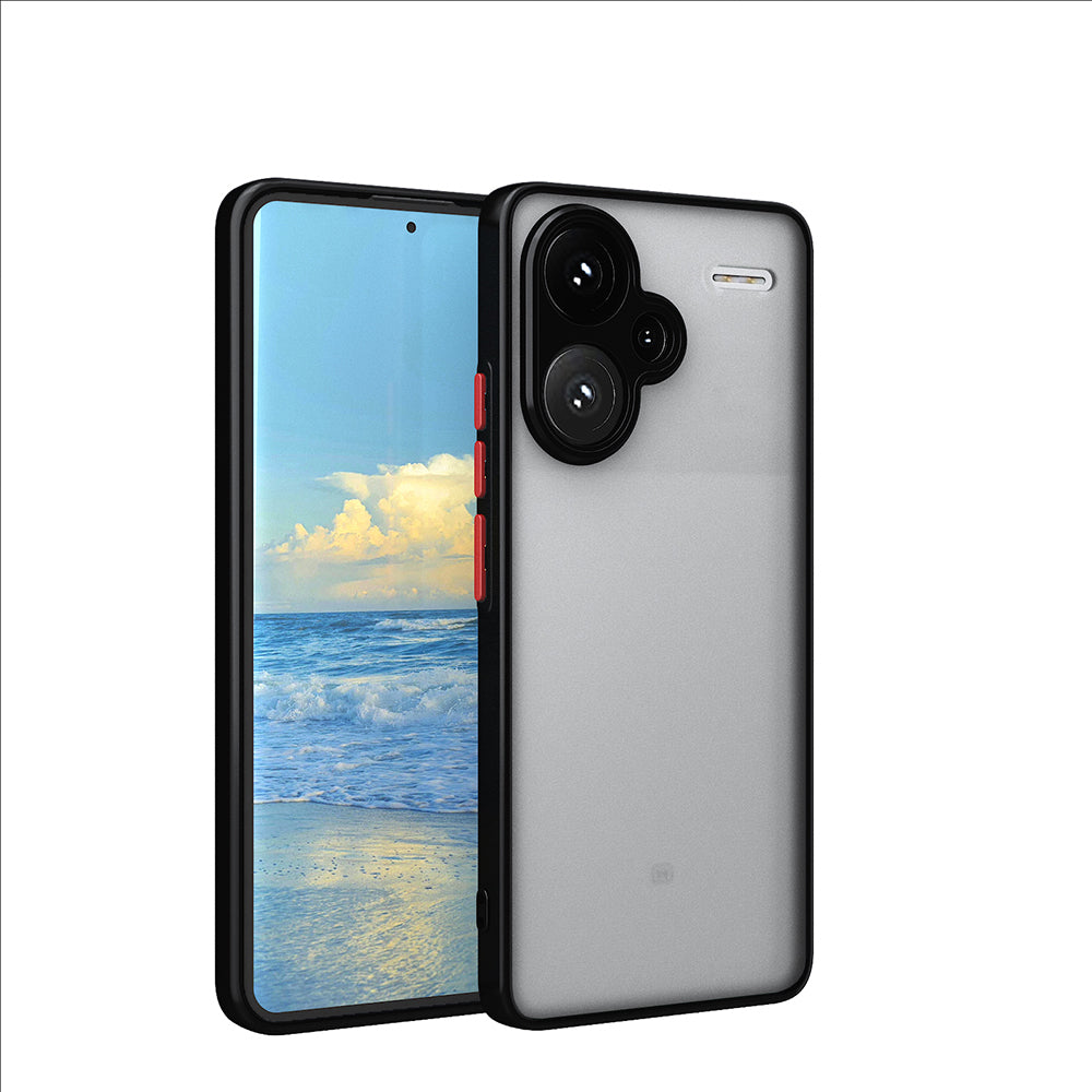 Xiaomi Redmi Note 13 5G Kılıf Zore Hux Kapak Lacivert