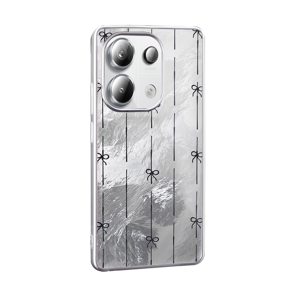 Xiaomi Redmi Note 13 Pro 4G Case Patterned Zore Mep Cover Gray Leopard