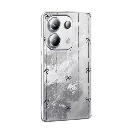 Xiaomi Redmi Note 13 Pro 4G Kılıf Desenli Zore Mep Kapak Gri Leopar