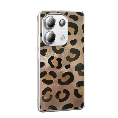 Xiaomi Redmi Note 13 Pro 4G Kılıf Desenli Zore Mep Kapak Gri Leopar
