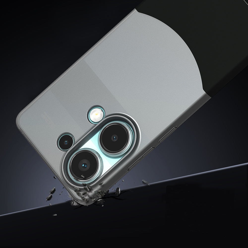 Xiaomi Redmi Note 13 Pro 4G Kılıf Mıknatıslı Zore Duble Kapak Gri