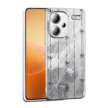 Xiaomi Redmi Note 13 Pro Plus 5G Kılıf Desenli Zore Mep Kapak Gold Leopar
