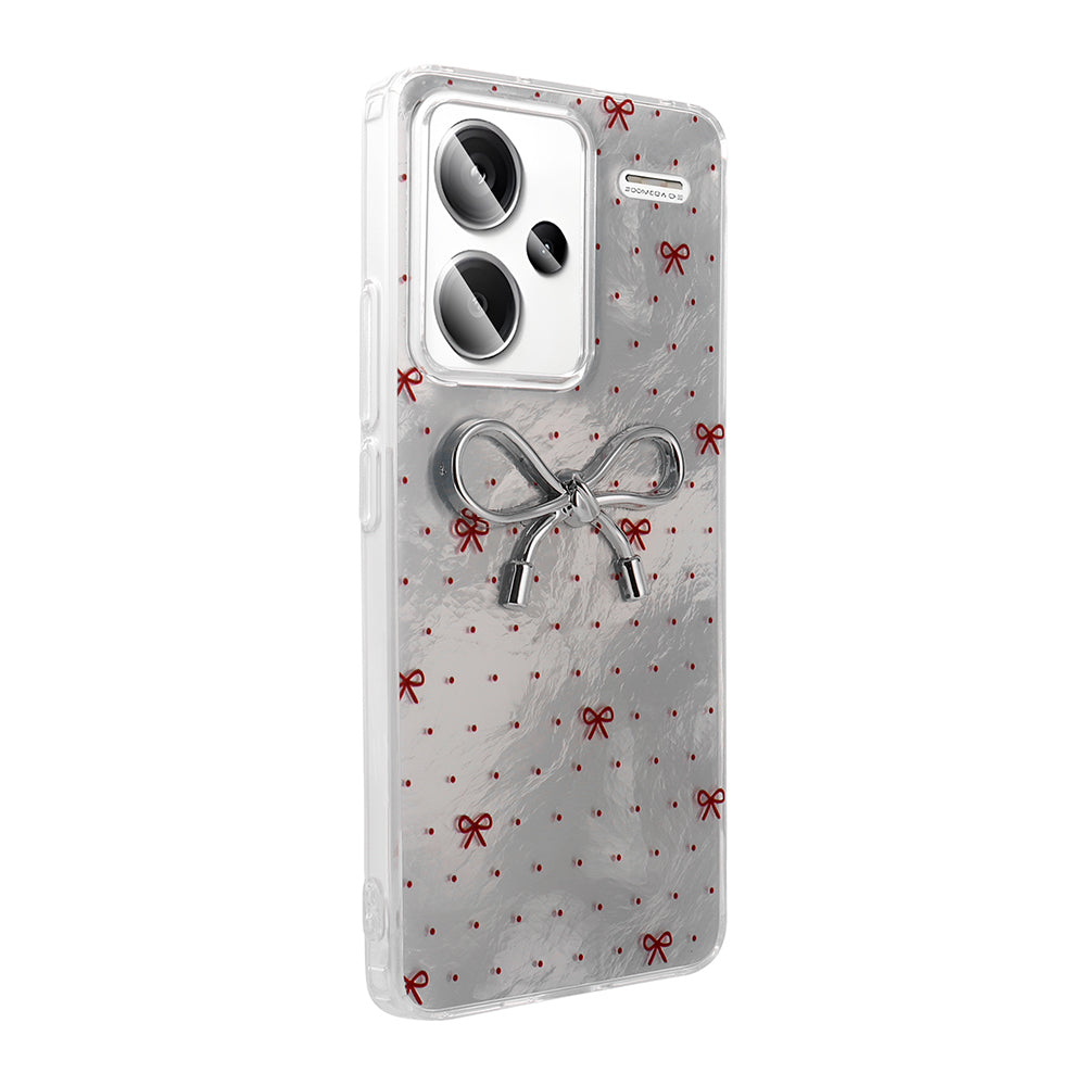 Xiaomi Redmi Note 13 Pro Plus 5G Case Camera Protection Figured Zore Ponti Silicone Cover Lilac 