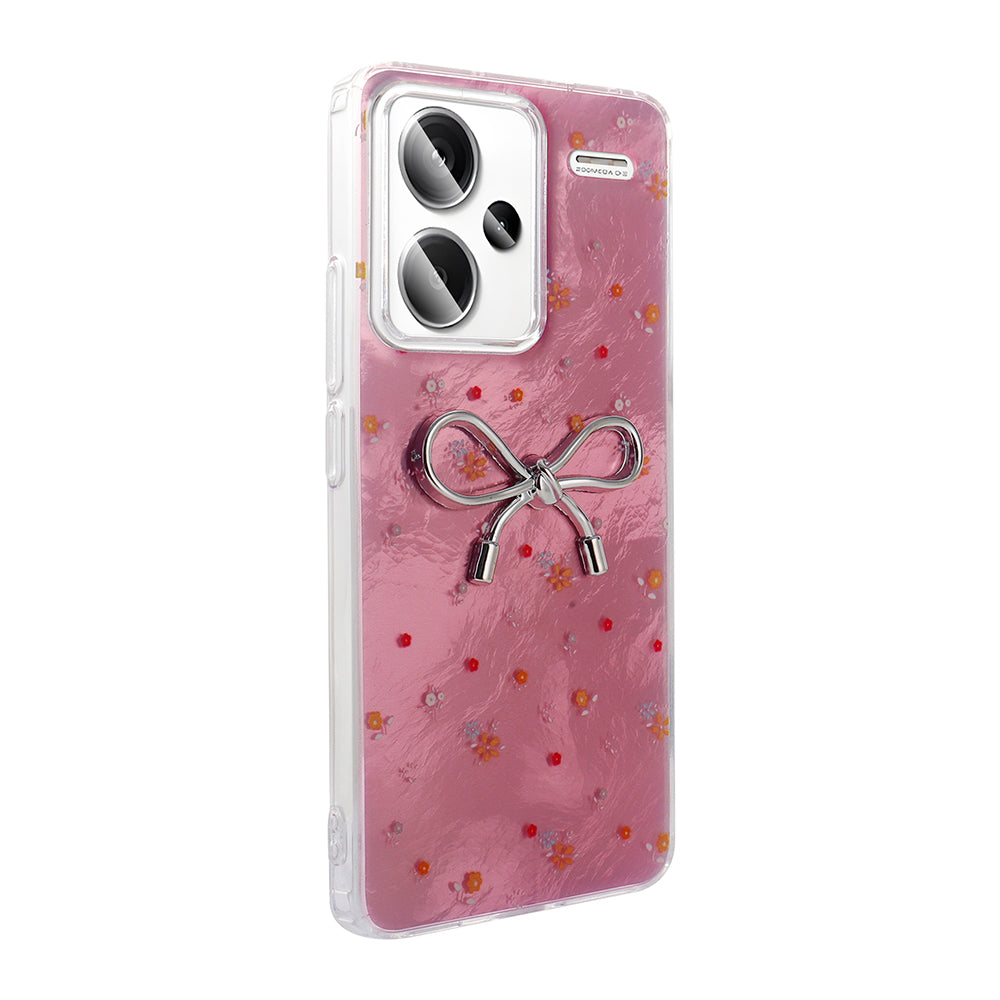 Xiaomi Redmi Note 13 Pro Plus 5G Kılıf Kamera Korumalı Figürlü Zore Ponti Silikon Kapak Açık Mavi