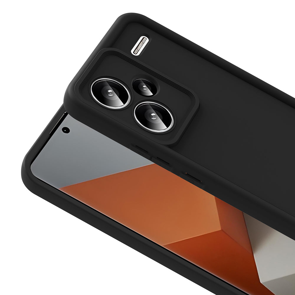 Xiaomi Redmi Note 13 Pro Plus Case Camera Protection Zore Pineapple Cover Pink