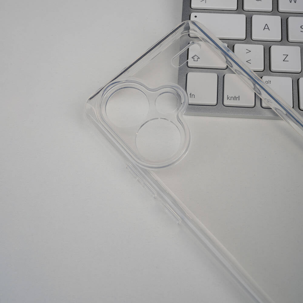 Xiaomi Redmi Note 13 Pro Plus 5G Case Zore 2mm Anti Shock Silicone Transparent