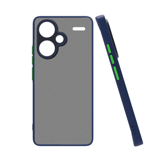 Xiaomi Redmi Note 13 Pro Plus 5G Case Zore Hux Cover Navy Blue