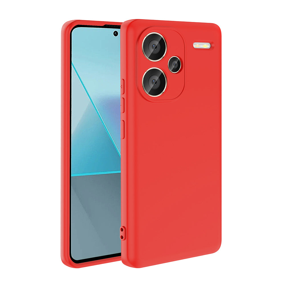 Xiaomi Redmi Note 13 Pro Plus 5G Case Zore Mara Launch Cover Red