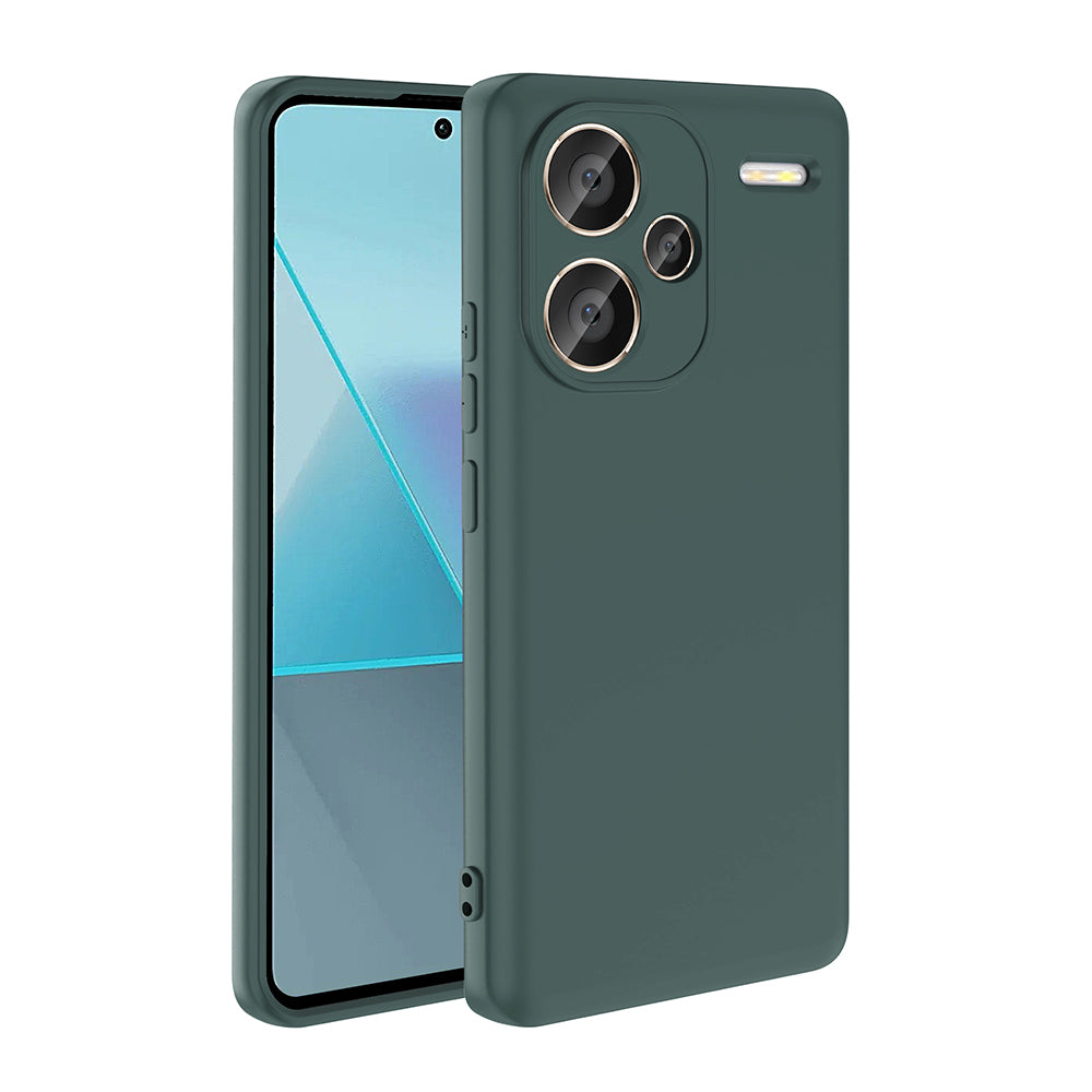 Xiaomi Redmi Note 13 Pro Plus 5G Case Zore Mara Launch Cover Dark Green