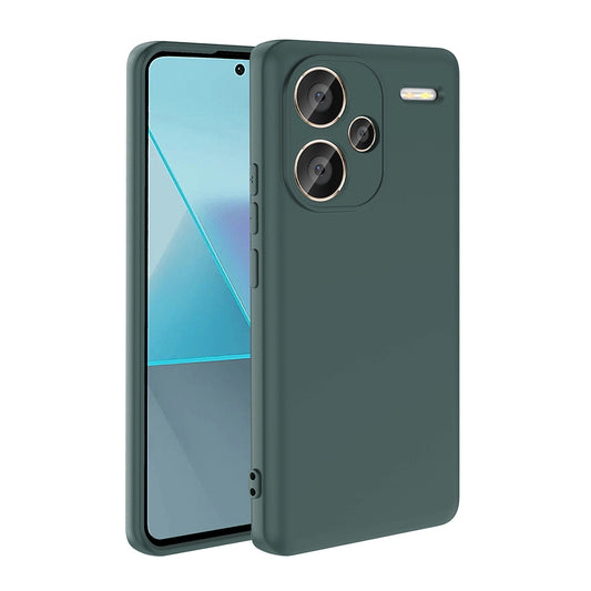 Xiaomi Redmi Note 13 Pro Plus 5G Case Zore Mara Launch Cover Dark Green