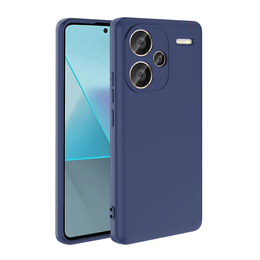 Xiaomi Redmi Note 13 Pro Plus 5G Case Zore Mara Launch Cover Navy Blue