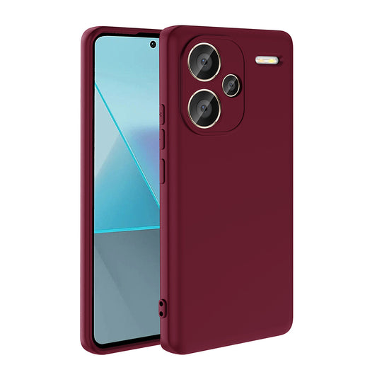 Xiaomi Redmi Note 13 Pro Plus 5G Case Zore Mara Launch Cover Dark Purple