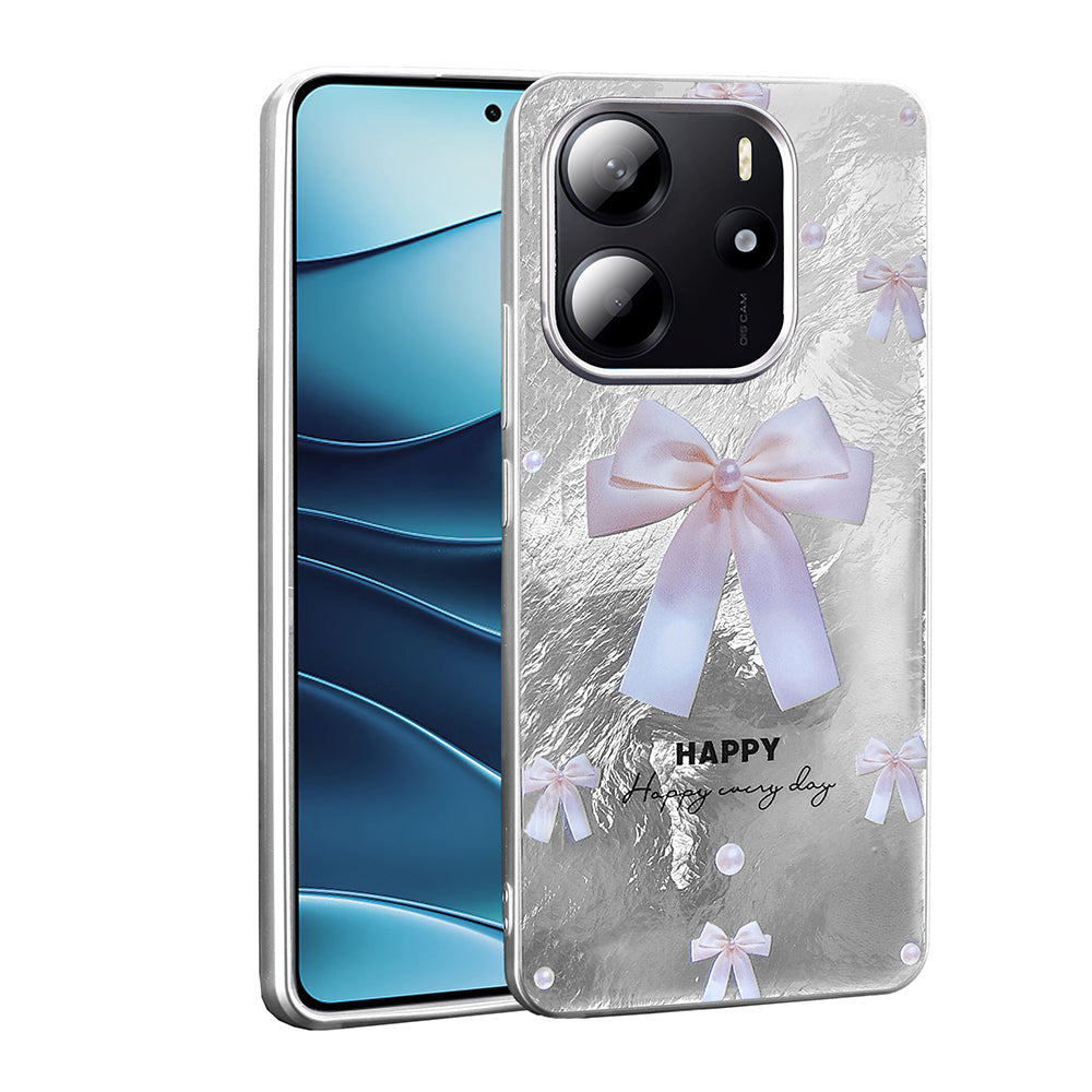 Xiaomi Redmi Note 14 4G Case Patterned Zore Mep Cover Geometric