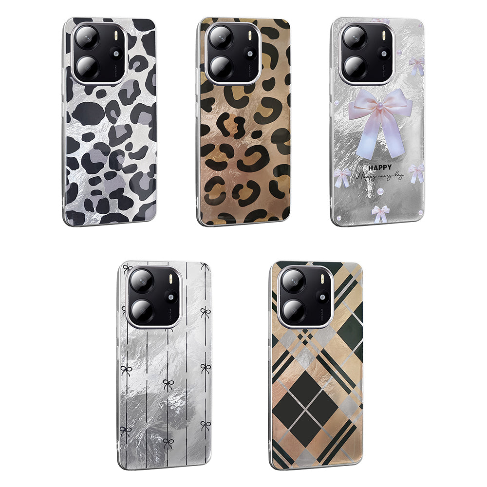 Xiaomi Redmi Note 14 4G Kılıf Desenli Zore Mep Kapak Küçük Fiyonk